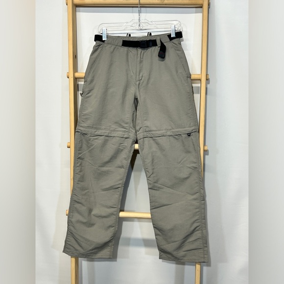NORTH FACE Khaki convertible hiking pants size S‎ - Picture 2 of 13